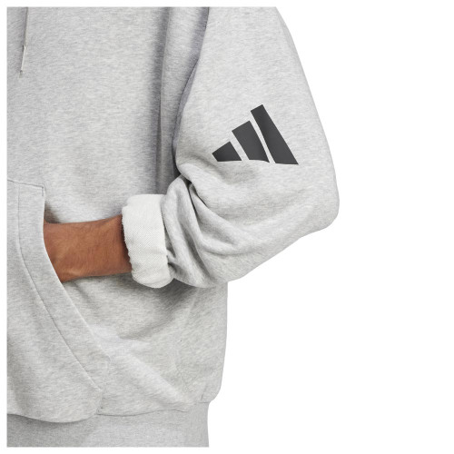 Adidas Ανδρικό φούτερ Essentials Loose-Fit 3 Bar Logo French Terry Hoodie
